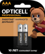 Комплект батареек Opticell Professional AAА (2шт) - 