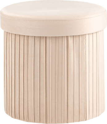 Пуф Stool Group Store Round складной с ящиком HS15-F11 V6 (бежевый) - 