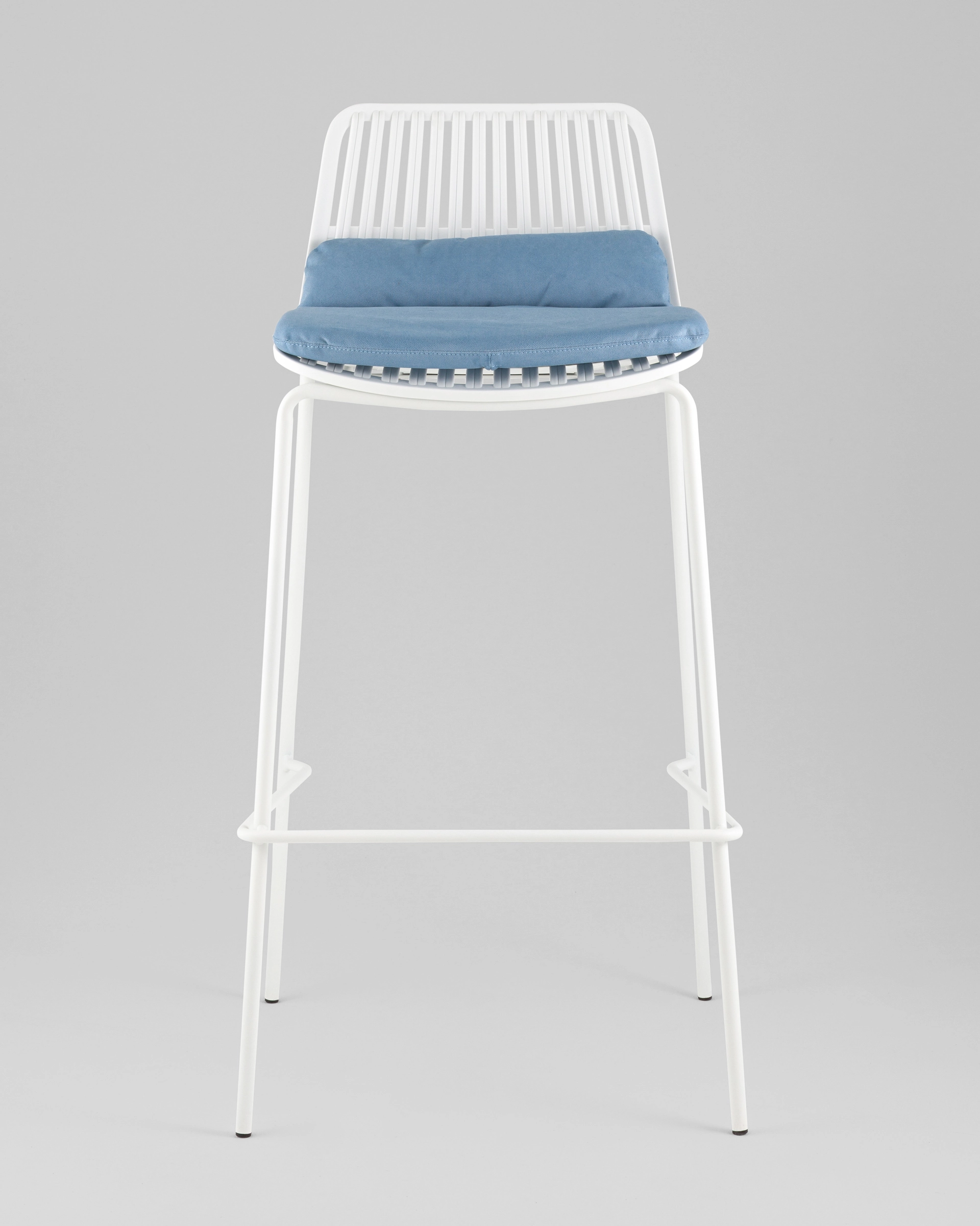 Стул барный Stool Group Louran с подушкой D-012H-75 (белый) — фото 3