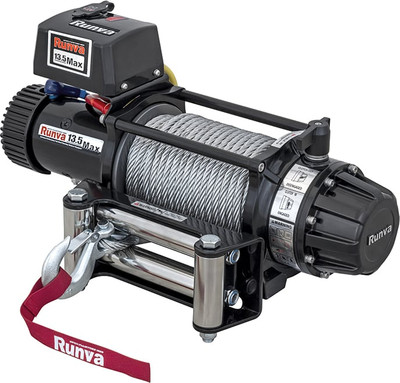 

Лебедка электрическая, 12V Runva 13500 lbs 6136кг / EWB13500MAXS