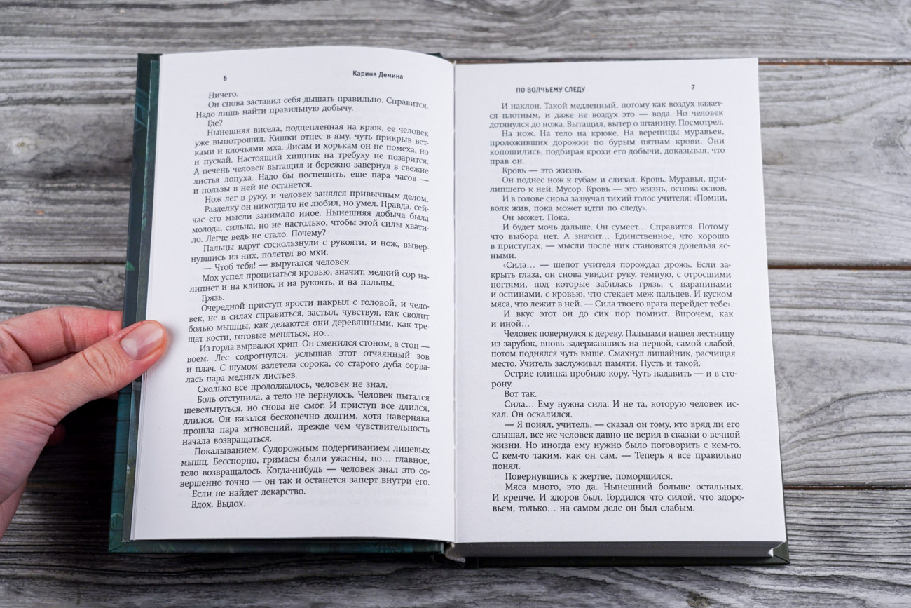 Художественная книга АСТ По волчьему следу, твердая обложка (Демина Карина) — фото 3