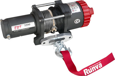 

Лебедка электрическая, 12V 3500A lbs 1588кг / EWT3500ASR