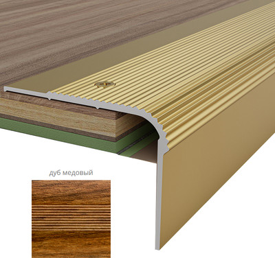 

Профиль декоративный, Угловой 55x41x900мм