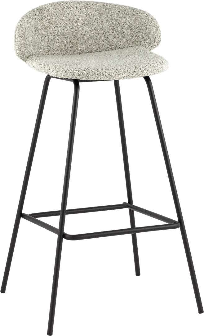 Стул барный Stool Group Nita 9091C UF998-10 (букле мятный)