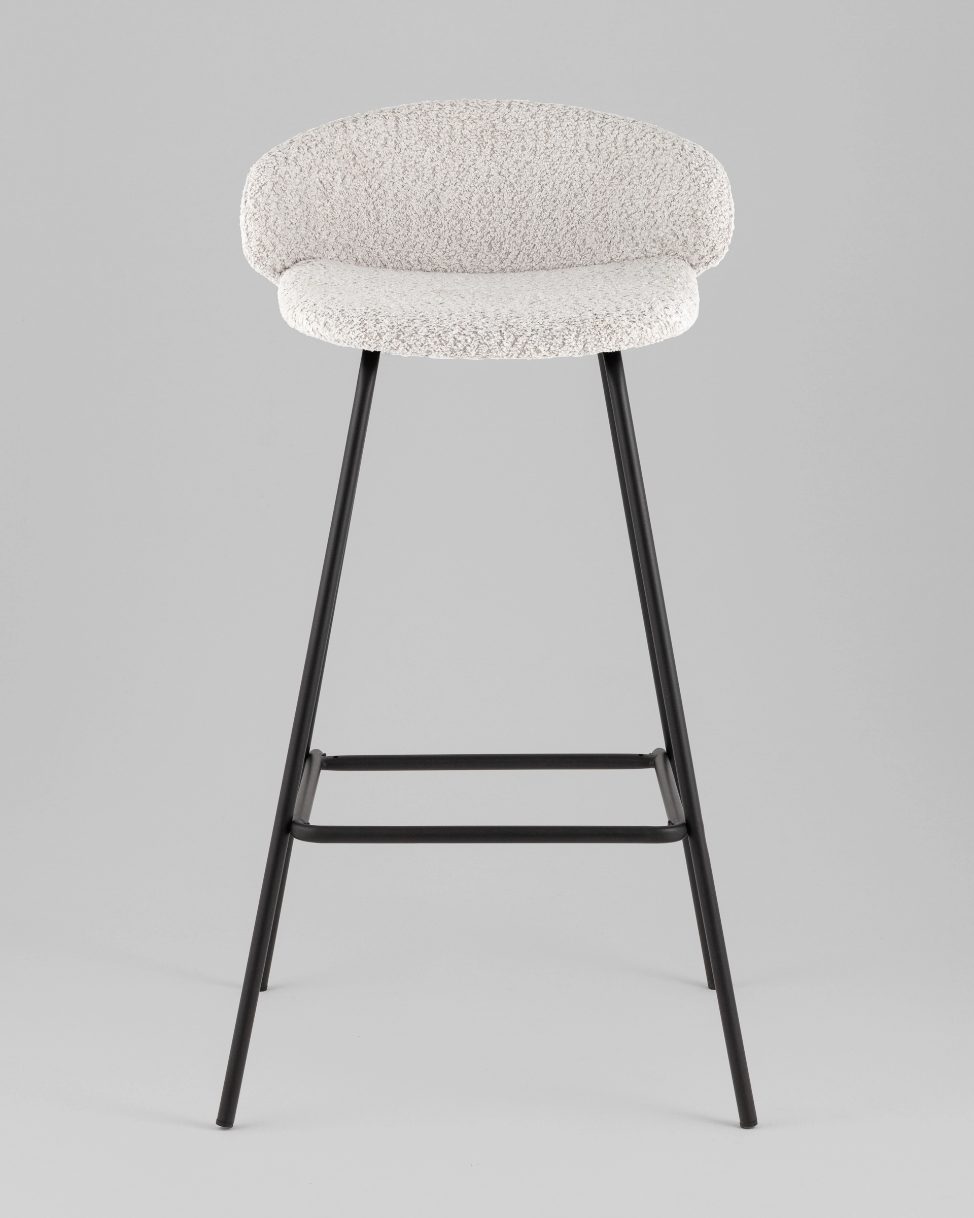 Стул барный Stool Group Nita 9091C UF998-14 (букле светло-серый) — фото 2