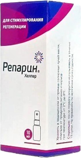 Раствор противовоспалительный для животных Т-Хелпер Репарин (10мл)