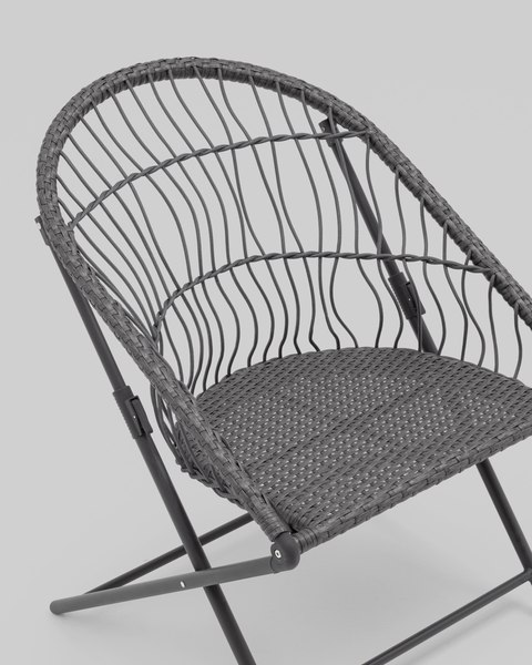 Комплект складной мебели Stool Group Soley AD605004 (темно-серый)