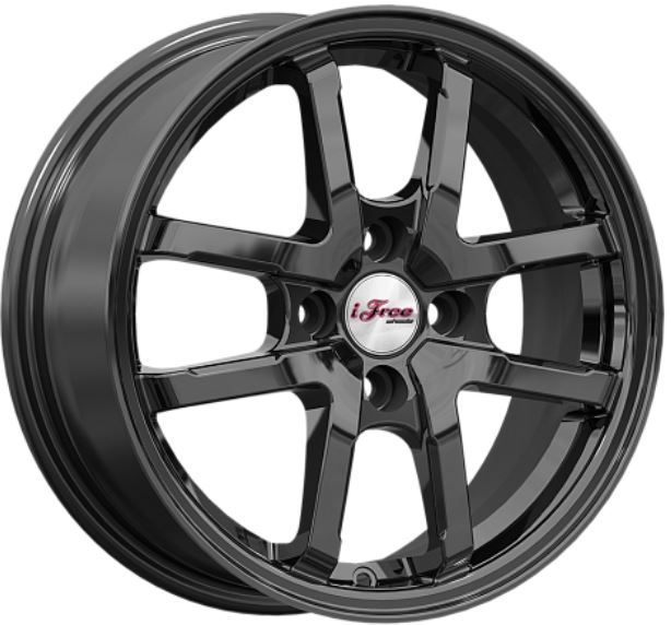 Литой диск iFree Грид 15x6" 4x100мм DIA 54.1мм ET 45мм BK
