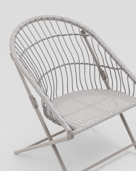 Комплект складной мебели Stool Group Soley AD605004 (светло-серый)