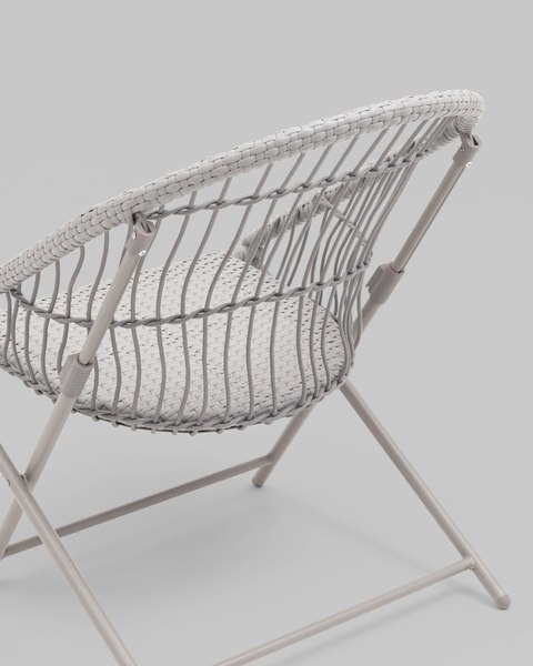 Комплект складной мебели Stool Group Soley AD605004 (светло-серый)