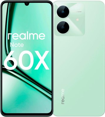 Смартфон Realme Note 60x 3GB/64GB (зеленый) - 
