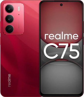 Смартфон Realme C75 8GB/256GB (красный) - 