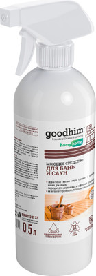 Дезинфицирующее средство для бани GoodHim T150 Березовая банька / 58794 (500мл) -