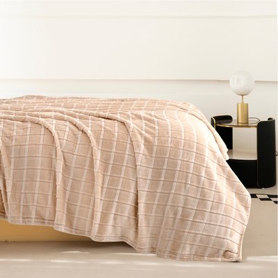 Плед Karven Фланель 1.5сп / PL015 CUTTING v5/Beige - 