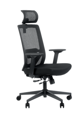 Кресло офисное Sparx Also Plus FRS-10 (черный) - 