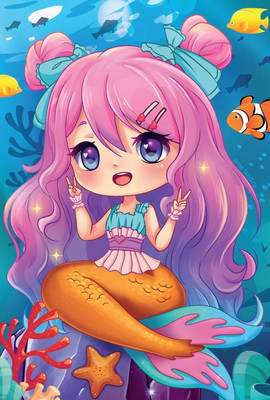 

Набор алмазной вышивки, Милая русалка / 10249402