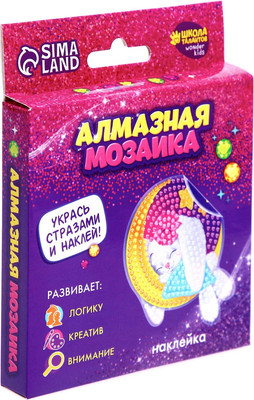 Набор алмазной вышивки Школа талантов Стикер. Зайка / 1814659 - 
