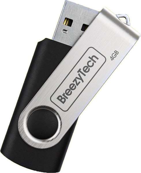 USB flash накопитель BreezyTech U006 4GB (черный)