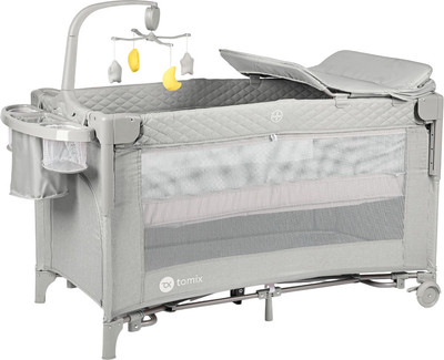 Кровать-манеж Tomix Born Plus / P9070PLUS (Grey) - 