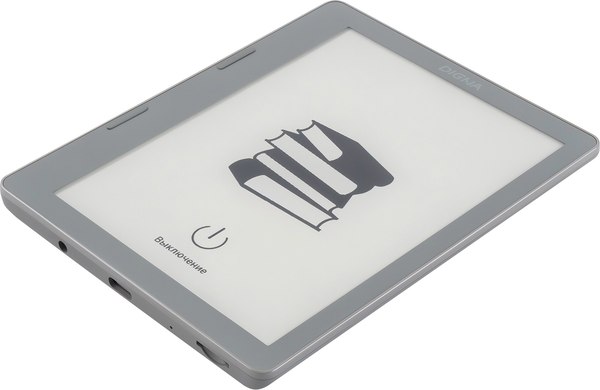 Электронная книга Digma E2 5.83 E-Ink (светло-серый)