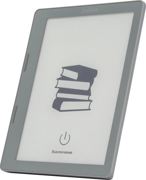 Электронная книга Digma E2 5.83 E-Ink (светло-серый)