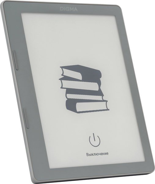 Электронная книга Digma E2 5.83 E-Ink (светло-серый)