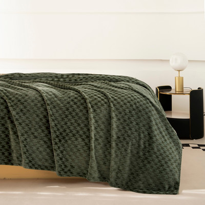 

Плед, Фланель 1.5сп / PL 013 JACQAURD v3/Green