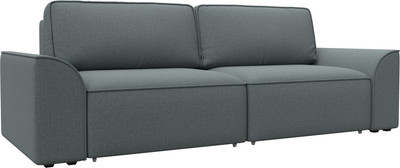 Диван Лига Диванов Лига-048 / 128216 (рогожка амур серый) -