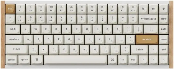 Клавиатура Keychron K2 HE Gateron 2.0 Magnetic Switch Nebula RGB / K2H-Q1-RU