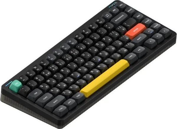Клавиатура Nuphy Halo75 V2 Obsidian Black Lemon Switch / Halo75v2-OB-32