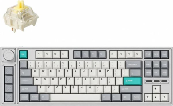 Клавиатура Keychron Lemokey L3 Space Gray Gateron Jupiter Banana Switch / L3-X4-RU