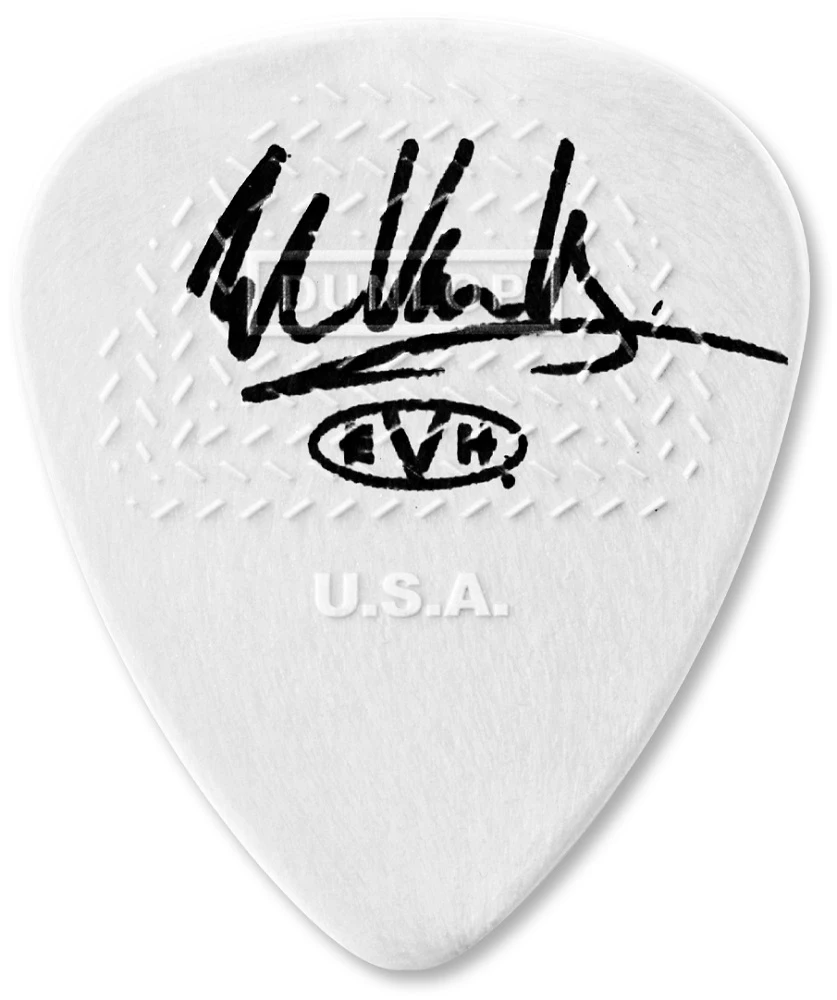 Медиатор Dunlop Manufacturing EVHR03 EVH White With Black Stripes — фото 2