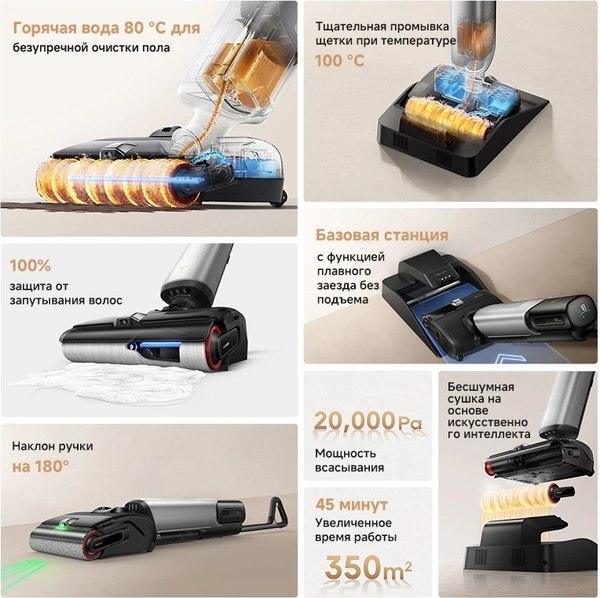 Вертикальный пылесос Trouver Wet and Dry Vacuum X4 Pro / HMH17A