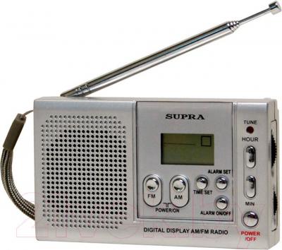 Радиоприемник Supra ST-115 (Silver) - общий вид