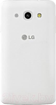 Смартфон LG L60 Dual / X145 (белый) - вид сзади