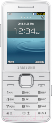 Мобильный телефон Samsung S5611 (белый) - общий вид