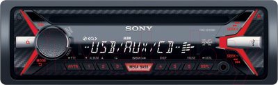 Автомагнитола Sony CDX-G1100U - общий вид