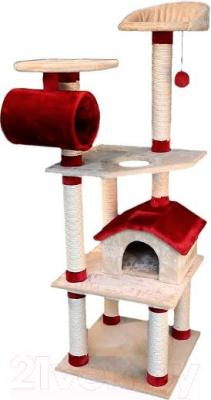 Комплекс для кошек Trixie 44881 Marissa (бежево-красный) - общий вид