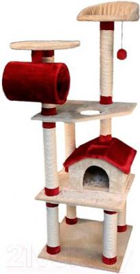 Комплекс для кошек Trixie 44881 Marissa (бежево-красный) - общий вид