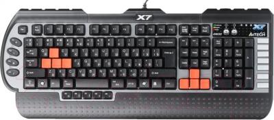 Клавиатура A4Tech X7-G800MU (черный) - общий вид