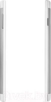 Смартфон Prestigio MultiPhone 5505 Duo (белый) - боковые панели