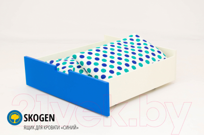 Ящик под кровать Бельмарко Skogen Classic / 4005 (синий)