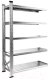 Миниатюра изображения товара Секция для стеллажа Metalsistem S0.B.150.50/4d