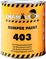 Краска автомобильная CHAMALEON Для бампера 14035 (1л, черный) - 