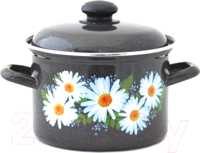 

Кастрюля Лысьвенские эмали, Ромашки С-1610 АП2/4РкЭ