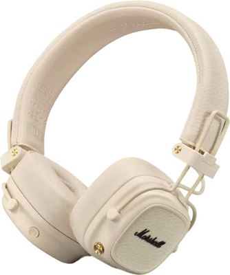 Беспроводные наушники Marshall Major V (кремовый) - 
