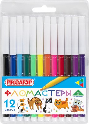 

Фломастеры, Веселые питомцы / 152452