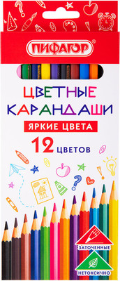 

Набор цветных карандашей, Эко Классик / 182048
