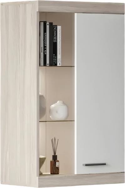 Шкаф навесной Black Red White Linn Со стеклом 100x60x36