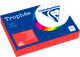Бумага Clairefontaine А4 80г/м2 / 8175PC (500л, коралловый красный) - 